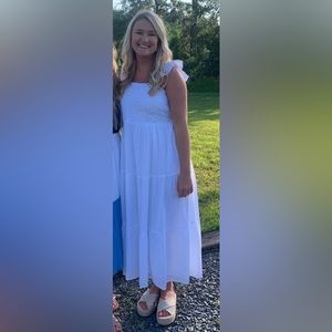 J Marie Margot Midi Dress, Size M, VGUC, Bridal